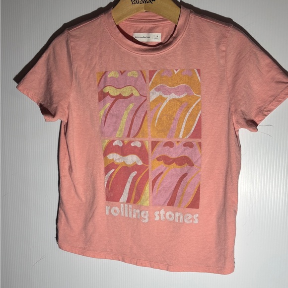 Abercrombie and finch kids Other - the Rolling Stones Kids Pink Graphic T-Shirt